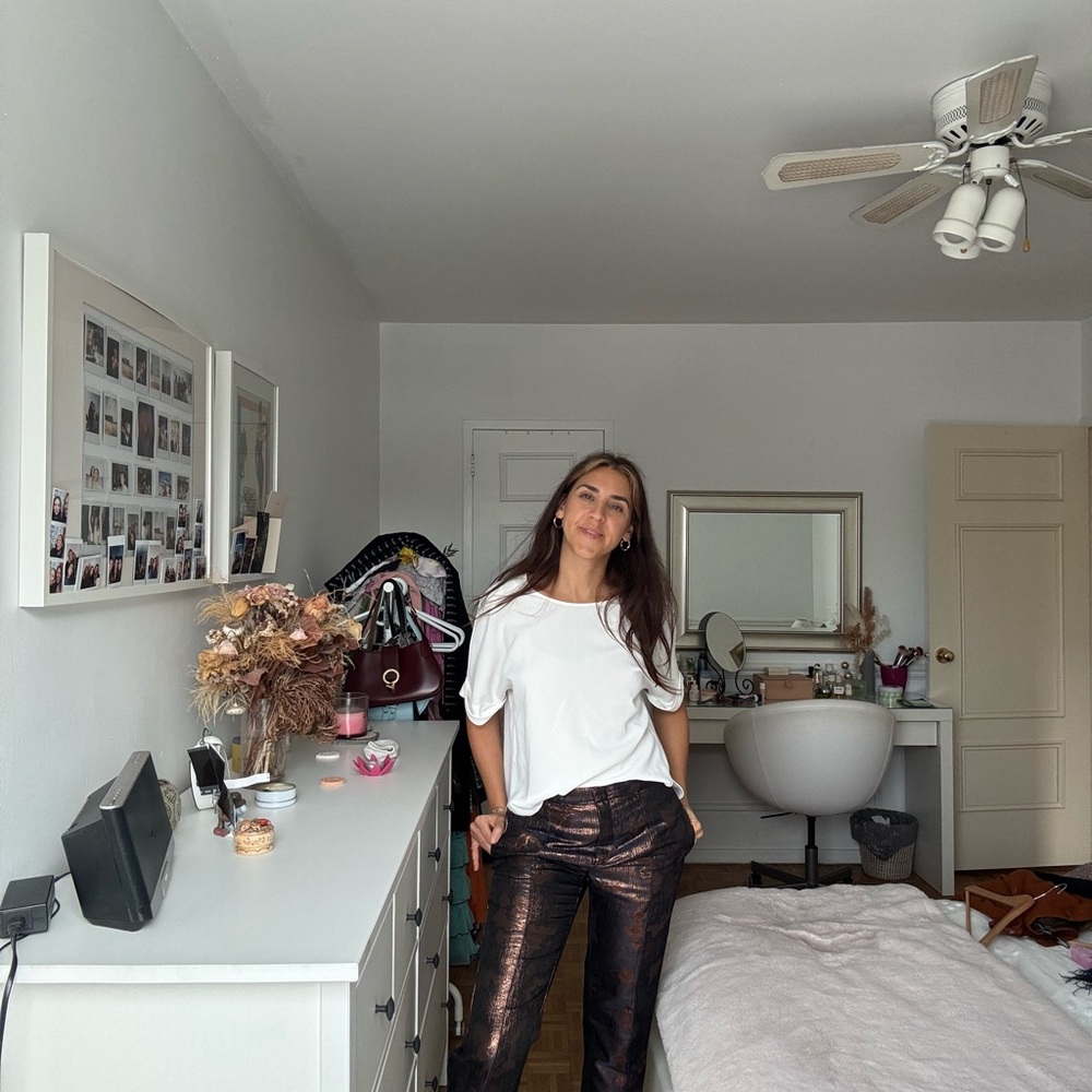 Metallic Pants - Picture 2 of 3